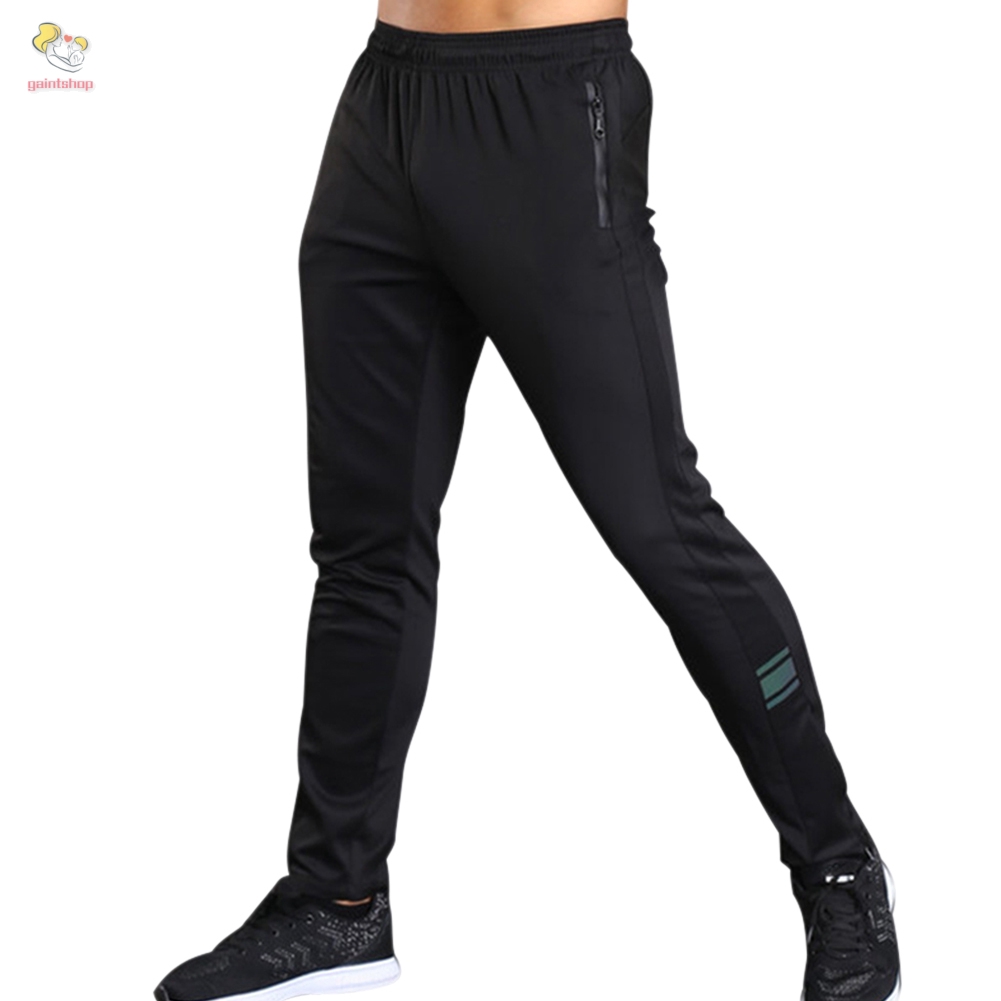 Men Sport Pants Trousers Breathable Casual for Running Training Fitness Summer