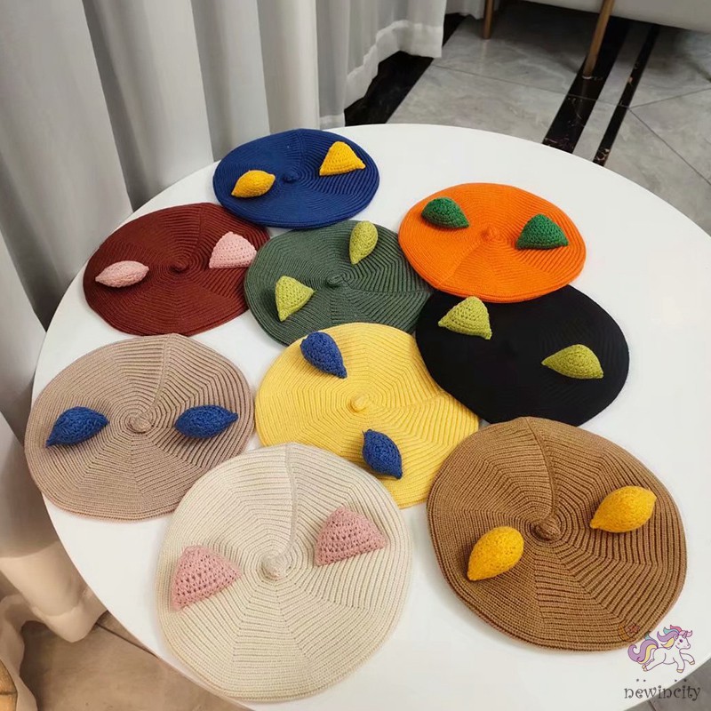 Mũ nồi len phong cách Hàn Quốc dễ thương dành cho bé