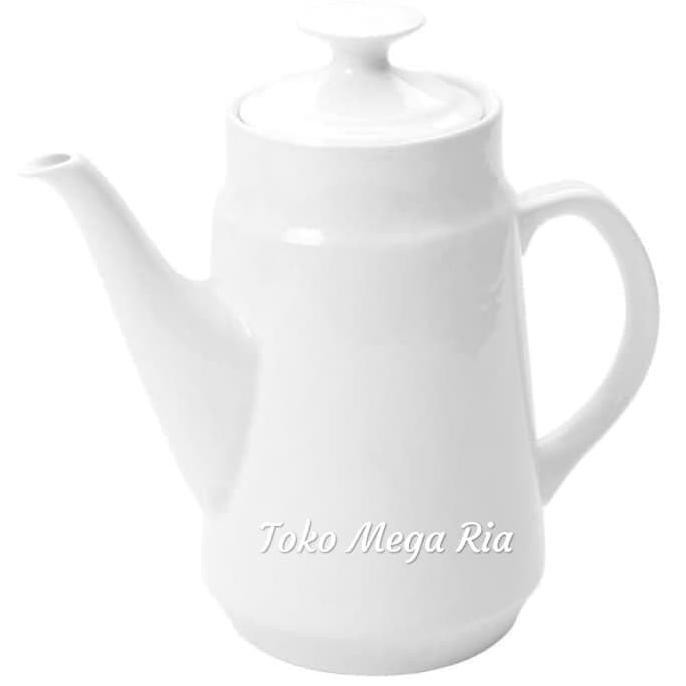 Ấm Trà / Cà Phê Bằng Gốm Sứ Dung Tích 1000ml