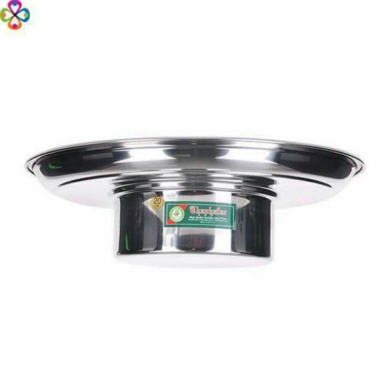 (CHÍNH HÃNG )Nồi lẩu nón inox  , lẩu mâm inox , lẩu vành inox 304  thaphafac,Vietcook  đủ size 16,18,20,22 cho bếp từ