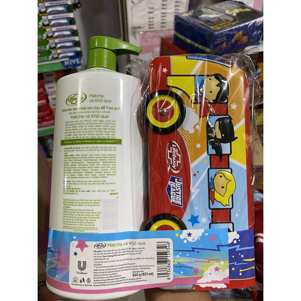 Sữa tắm Lifebuoy tinh chất khổ qua tặng kèm | BigBuy360 - bigbuy360.vn