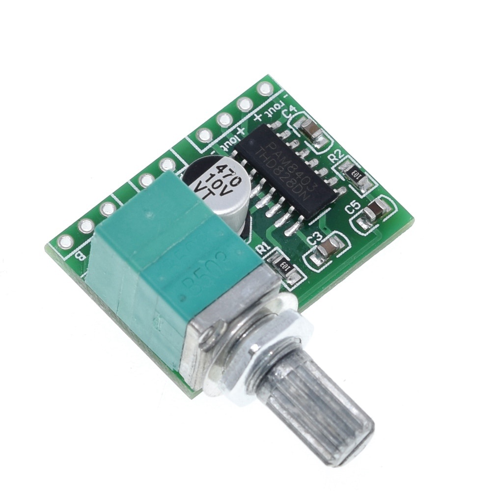 Bảng Mạch Khuếch Đại Âm Thanh Kỹ Thuật Số Mini Bluetooth 5.0 Pam8403 2x3w 5w 2.5v Sang 5v