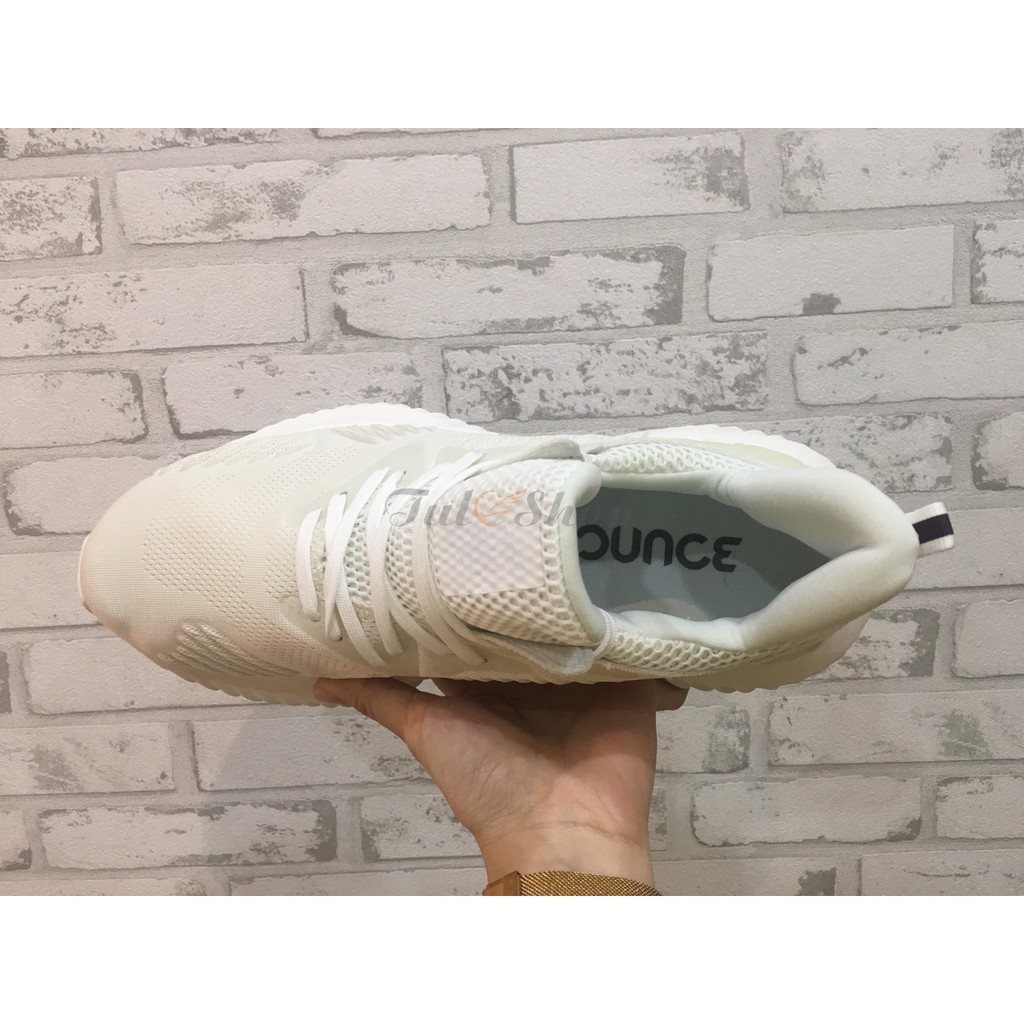 Giày Sneaker🎁Freeship🎁 alphabounce beyond White - Full Trắng ✅