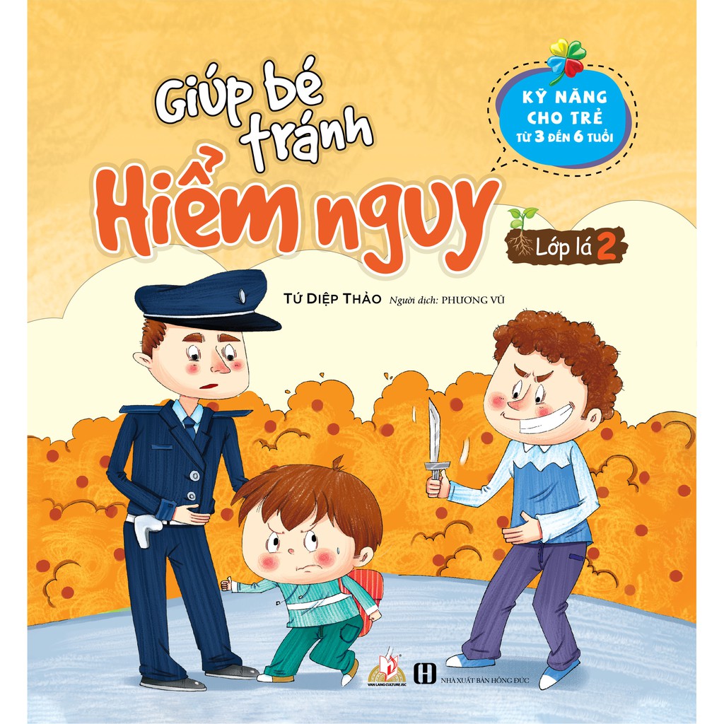 Sách Giúp Bé Tránh Hiểm Nguy Bộ 6 cuốn cho bé từ 3 đến 6 tuổi - VLG