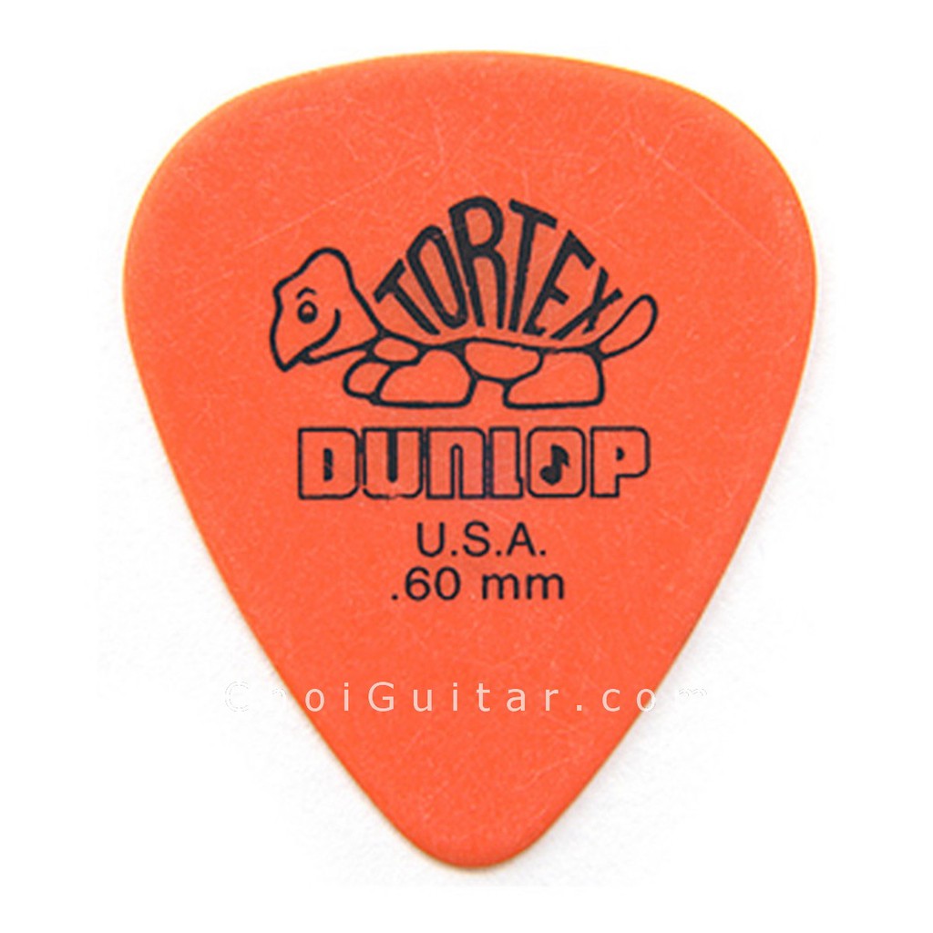 USA 1 Dunlop Tortex Standard 6 độ dày tùy chọn - Phím / Móng gảy guitar/bass