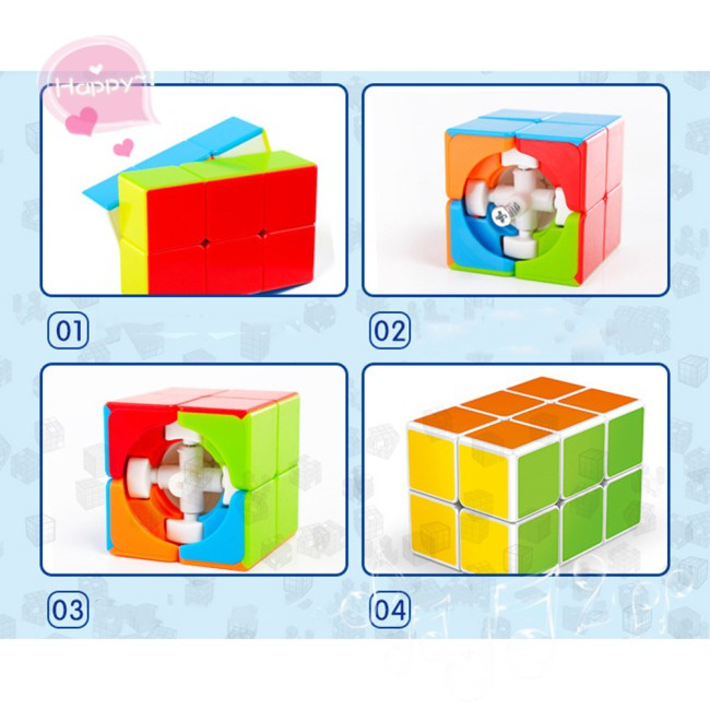 Khối Rubik 2x2 X 3 Quạt Ảo Thuật