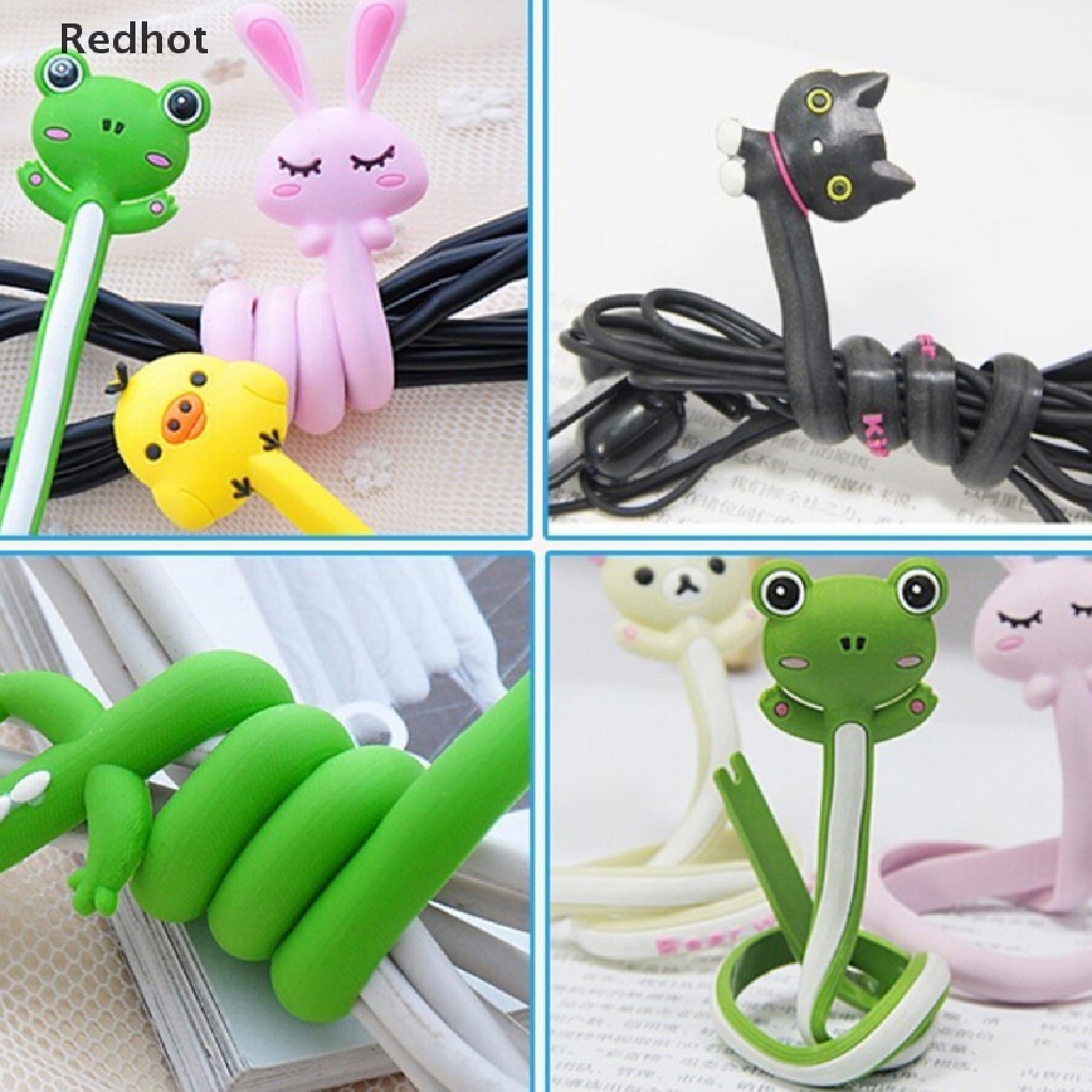 1 Dụng Cụ Quấn Dây Cáp / Tai Nghe Hình Thú Dễ Thương