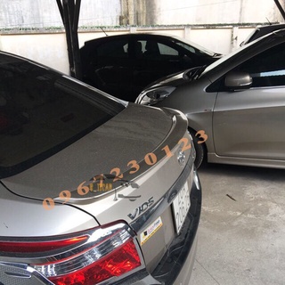 Đuôi gió vios 2014-2017 cánh gió ô tô thể thao liền cốp hàng mộc chưa sơn ảnh thật