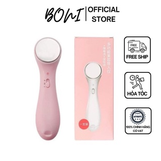 Máy Di Tinh Chất Massage Mặt ION Trẻ Hoá Làn Da - tặng kèm pin