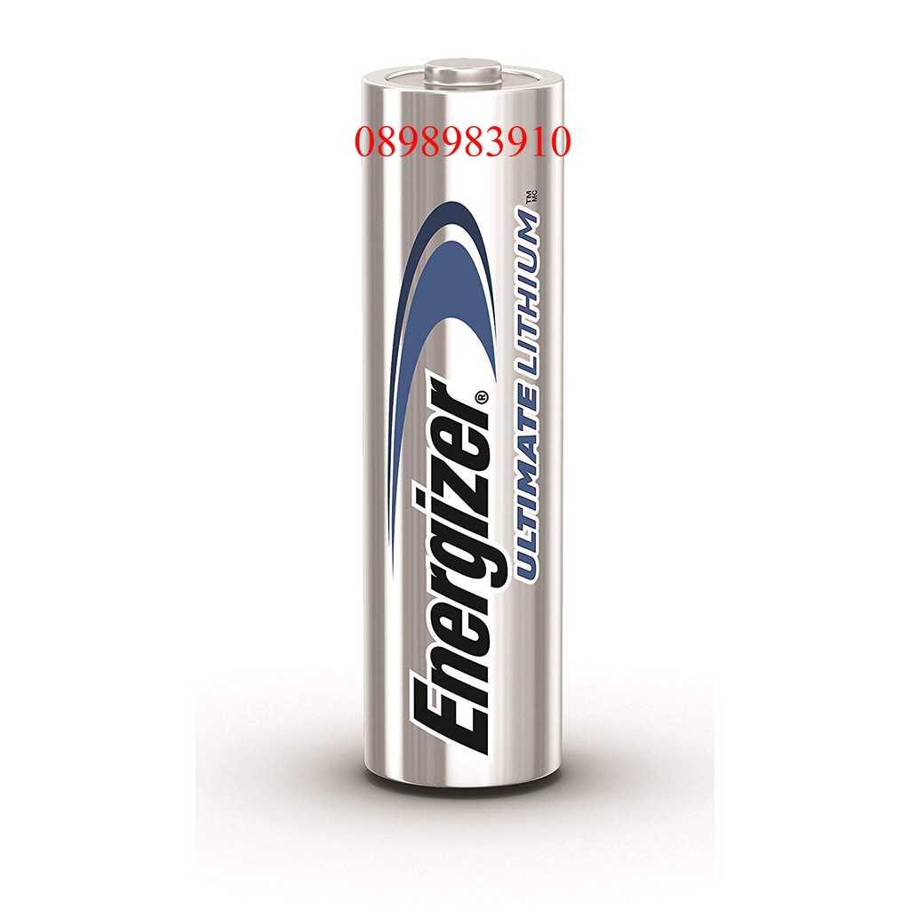 Pin AA Energizer lithium vỉ 2 viên LR91 chính hãng