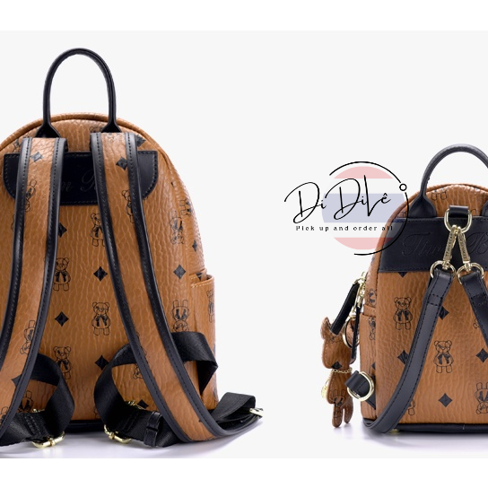 ‼️ SẴN  SG ‼️ Ttwn Bear Balo Gấu Nâu Tn-2617 Size SML