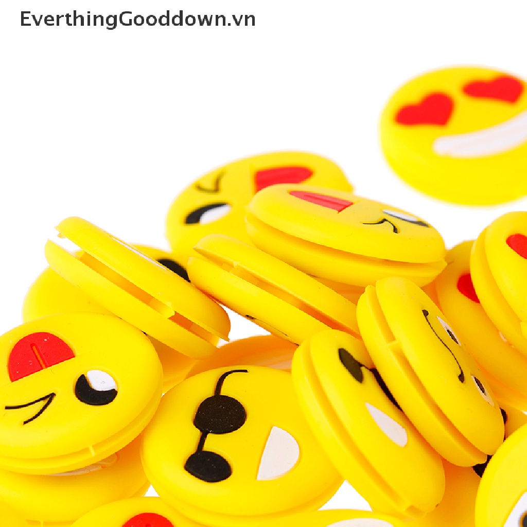 Everthinggooddown Set 5 Phụ Kiện Giảm Chấn Cho Vợt Tennis Bằng Silicone