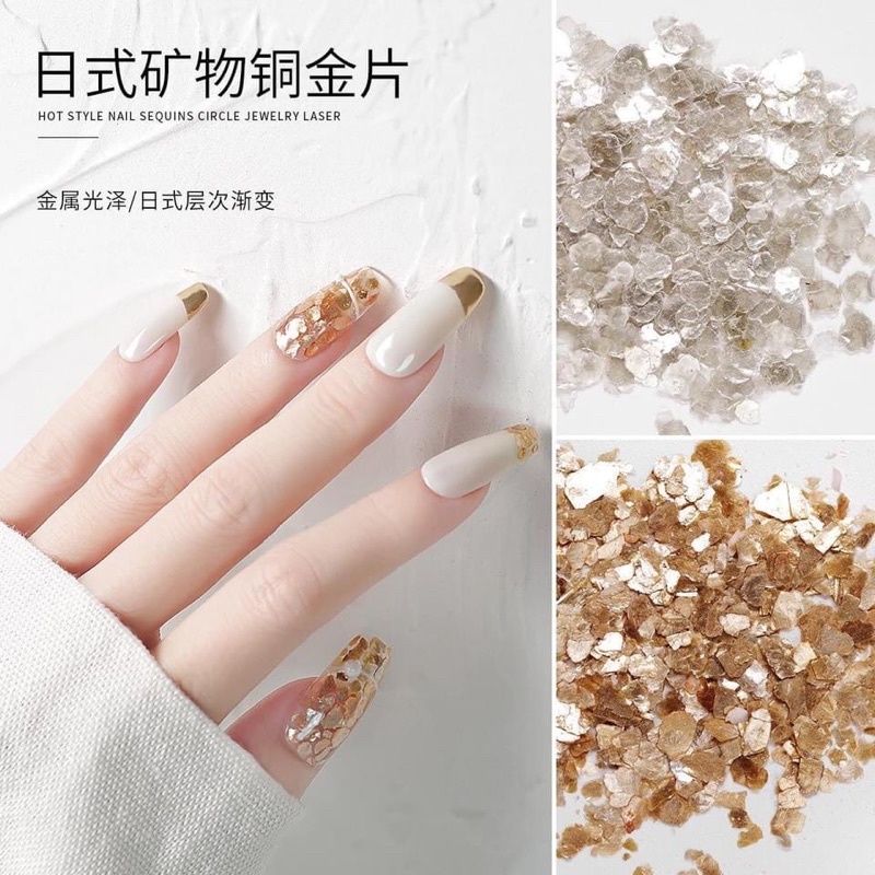 Set Nhũ Xà Cừ Trang Trí Móng
