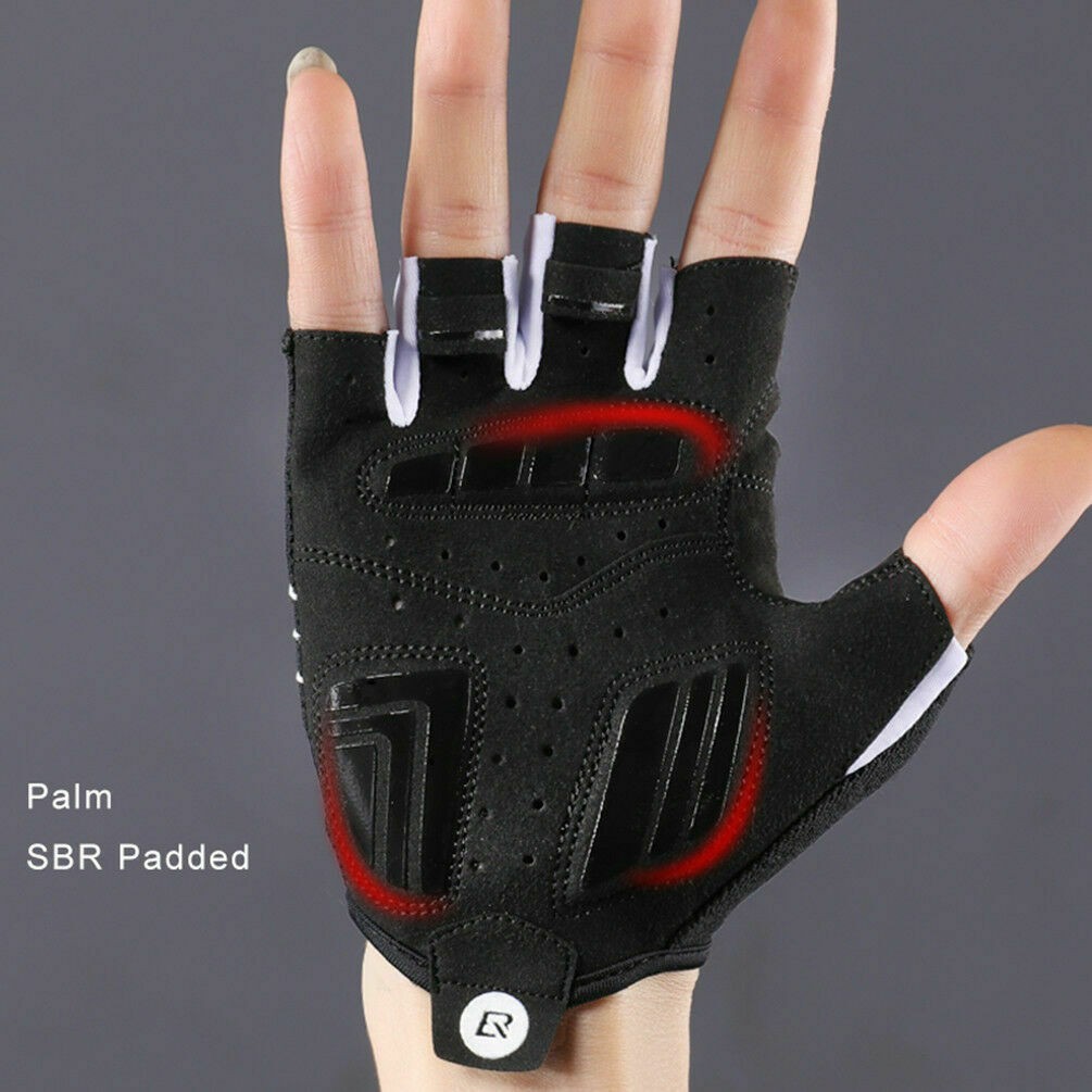 Găng tay xe đạp nửa ngón chống sốc RockBros