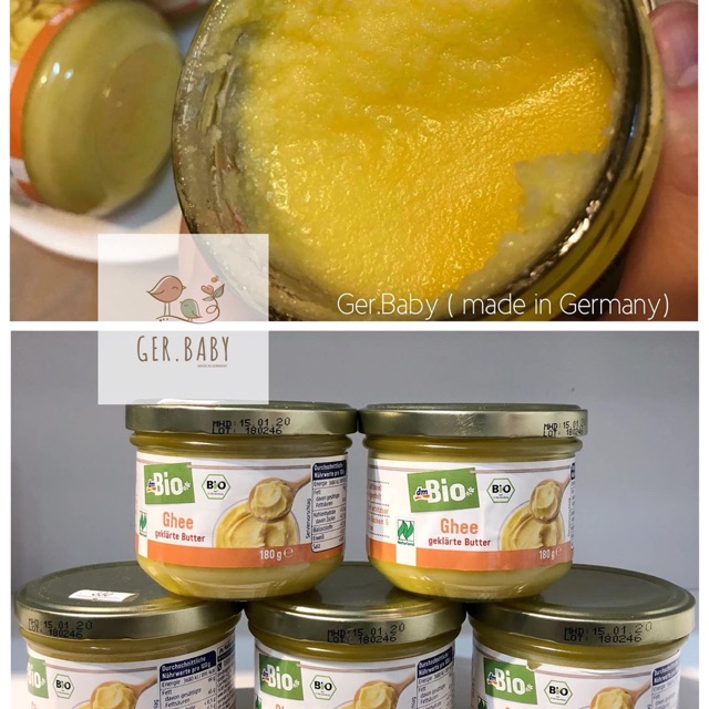 Bơ ghee hữu cơ