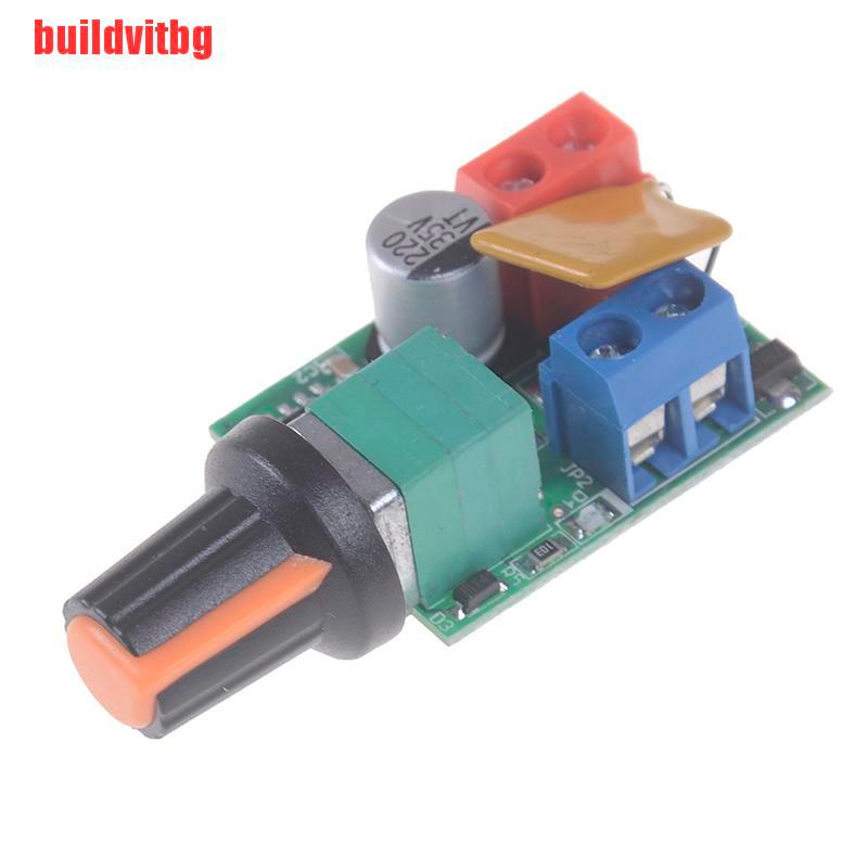 (Bug-Code) 1x Mini Dc 5a Motor Pwm Bộ Điều Khiển Tốc Độ 3v-35v