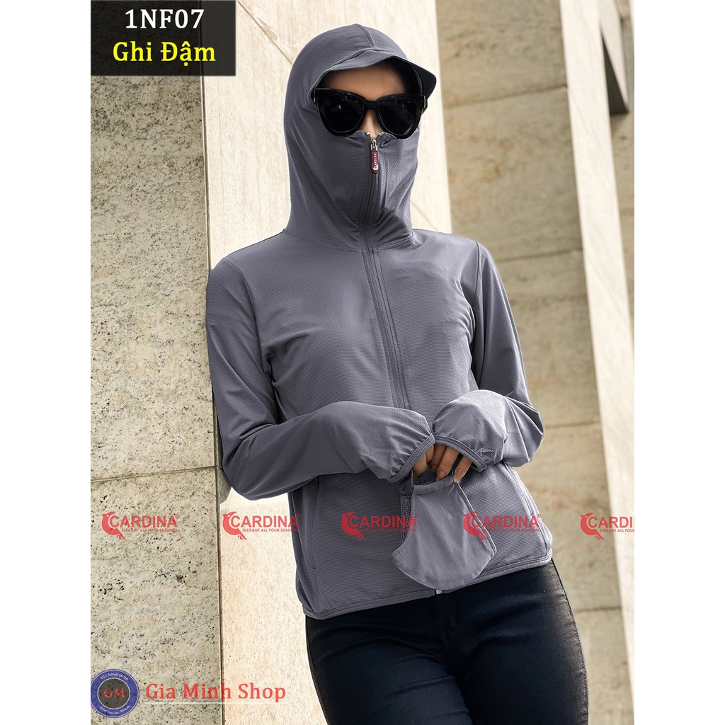 Áo Chống Nắng 1 Lớp Chất Thun lạnh Cardina Chính Hãng