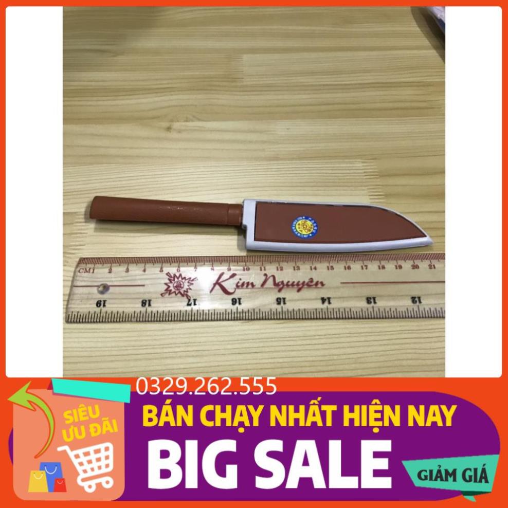 (FreeShip) Dao nhọn inox cắt gọt hóa quả có bao an toàn 20cm