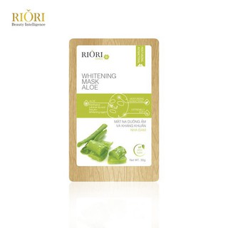 Mặt nạ sinh học riori cellulose whitening mask 30g có 4 chiết xuất