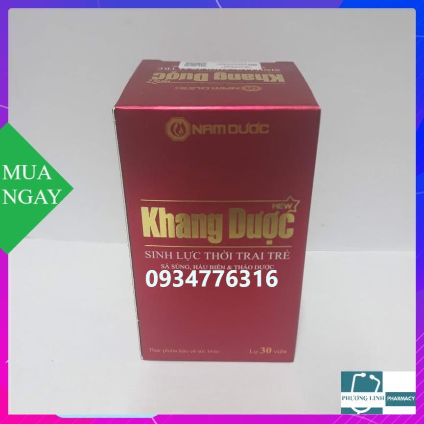 [ Chính hãng ] Khang dược sinh lực thời trai trẻ ( mua 6 tặng 1 )