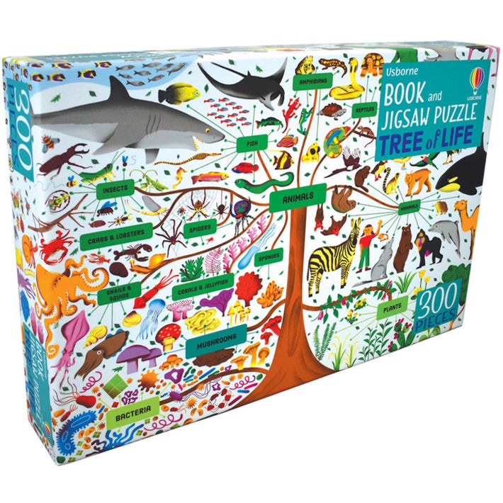 Sách - Anh: Usborne Book And Jigsaw: Tree Of Life