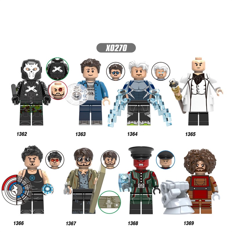 Bộ Đồ Chơi Lắp Ráp Mô Hình Siêu Anh Hùng Cho Trẻ Em