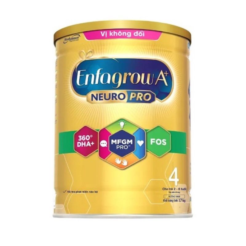 Sữa bột Enfagrow A+ 4 1,7kg