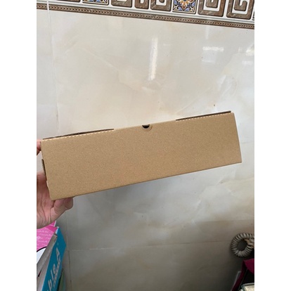 10 Hộp carton 25x20x6 cm nắp gài  25x20x6cm đóng hàng, hộp quà tặng 20x25x6cm
