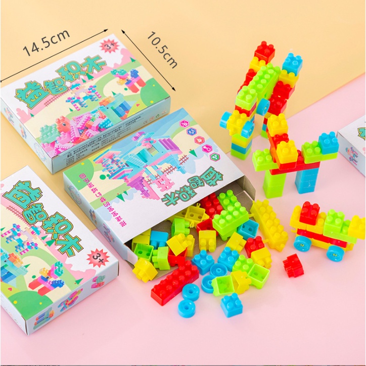 Bộ Đồ Chơi Xêp Hình Lắp Ráp Mô Hình Mini Cho Bé