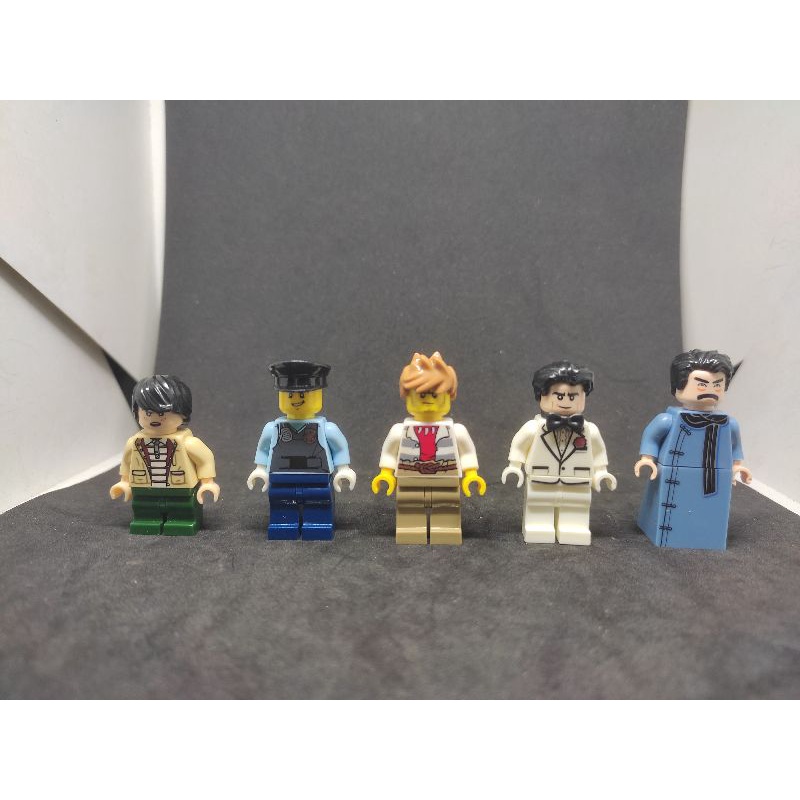 COMBO 5 nhân vật CITY  Non Lego Minifigures ( Hàng 2HAND )