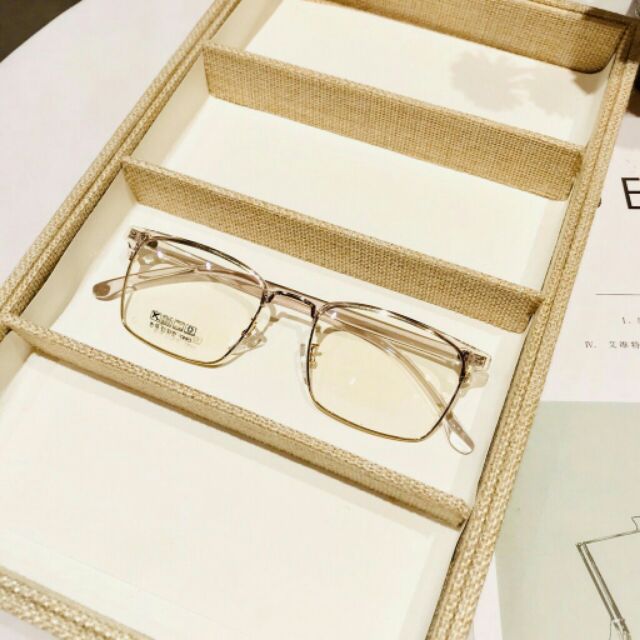 Gọng kính cho nam nữ mã 11 ( tặng kèm hộp đựng kính )