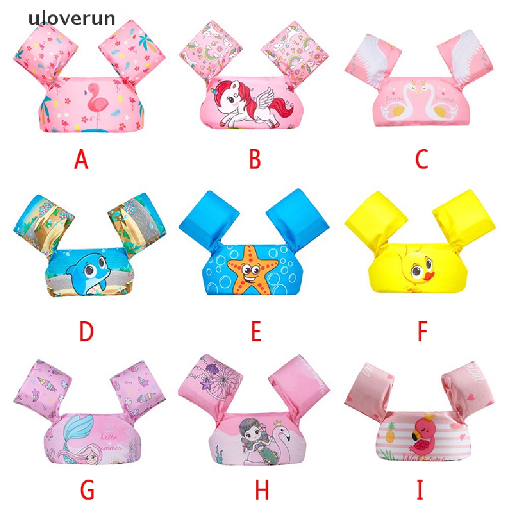 Áo Phao Bơi Họa Tiết Hoạt Hình Dành Cho Bé 2-7 Tuổi