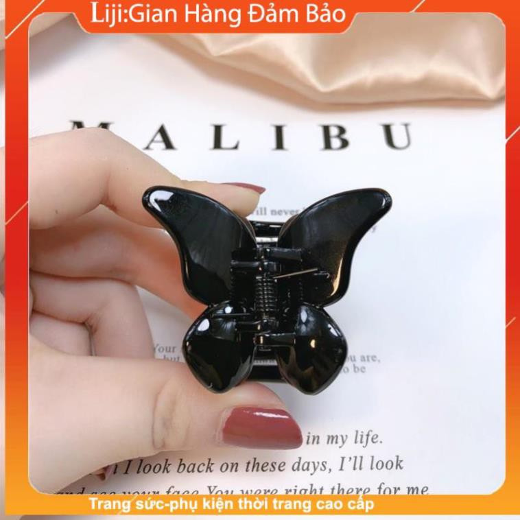 Kẹp Tóc Hàn Quốc Butterfly Trong Suốt Nhiều Màu Phong Cách Cổ Điển Dễ Thương