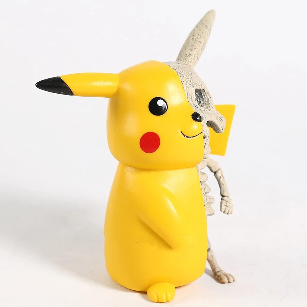 Mô Hình Đồ Chơi Nhân Vật Hoạt Hình Pikachu Bằng Pvc Nhiều Màu Sắc