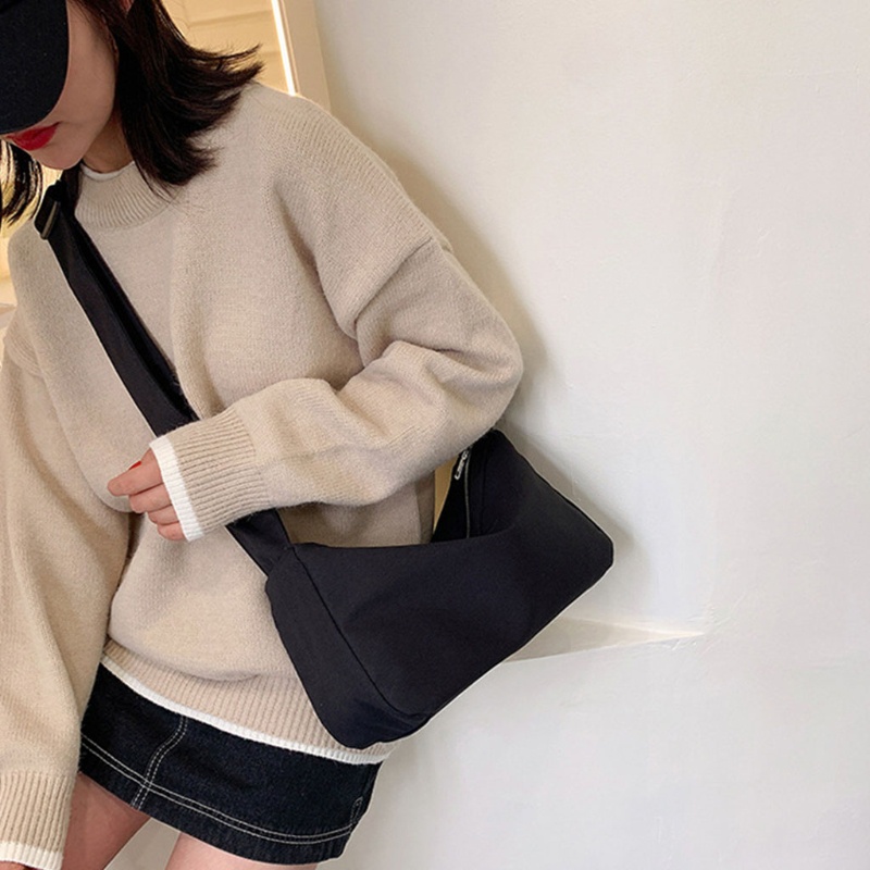 Túi Đeo Chéo Vai Bằng Vải Thời Trang Sành Điệu Dễ Thương Cho Nữ