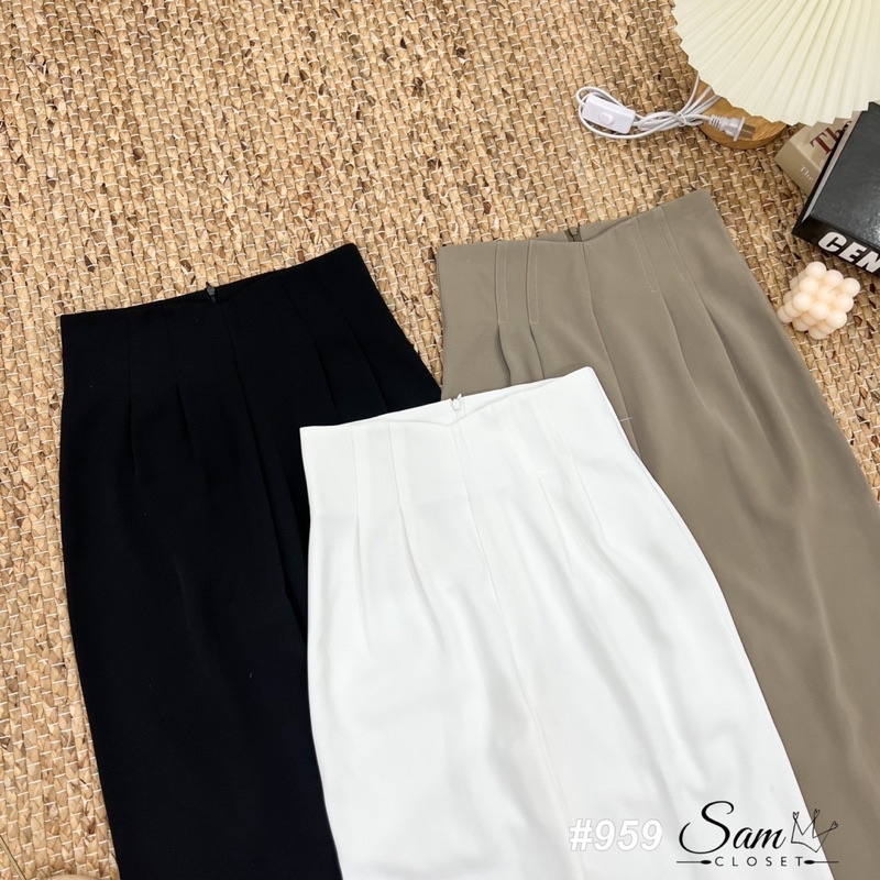 QUẦN XUÔNG NỮ, QUẦN CULOTTES CẠP SIÊU CAO CHẤT VẢI XỊN MỊN QUẢNG CHÂU LOẠI 1 MS20715