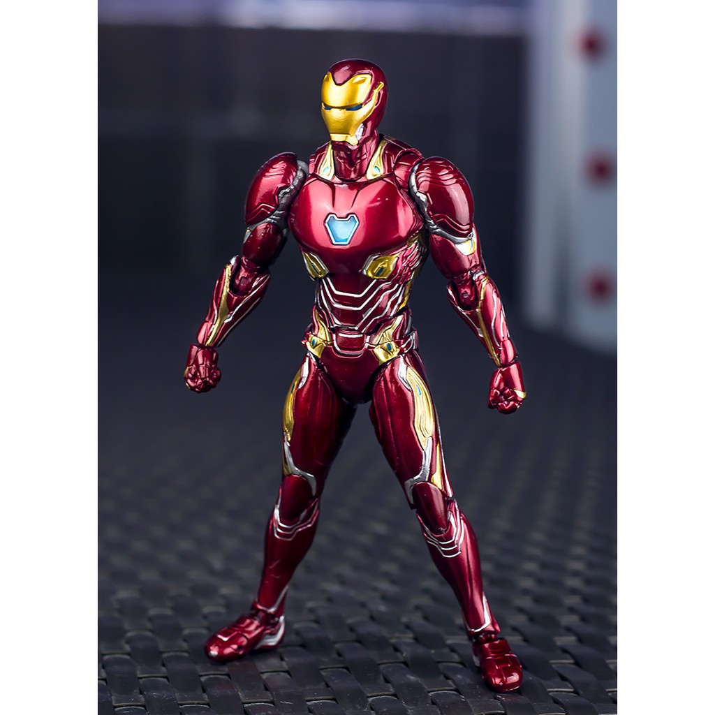 Mô hình SHF Iron Man Mark 50 Avengers Infinity War 1/12 scale 15cm - SHF (BL) - IronMan MK50