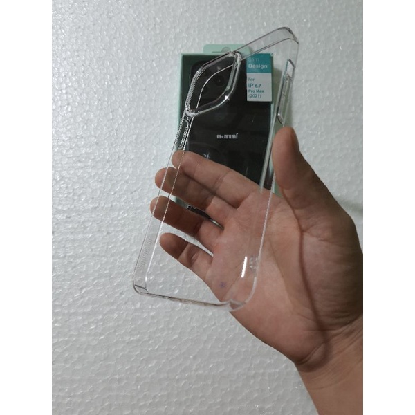 Ốp lưng trong suốt Memumi Clear cho IP 15 pro max,14 pro max/14 pro 13 pro max/13 pro/13/12 Pro Max / 12 pro/12/12 mini.