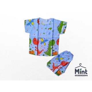 Đồ bộ bé trai vải lanh (tôn) loại 1 (7-18kg)