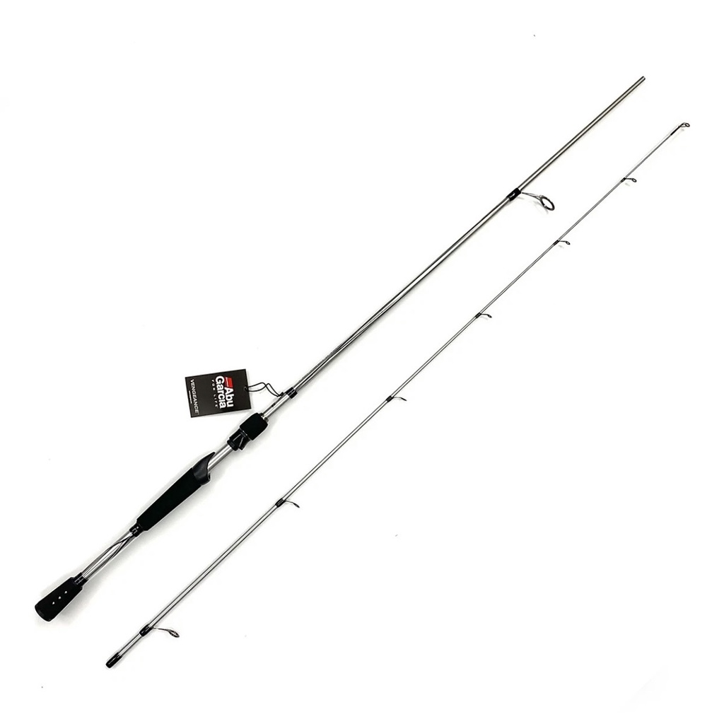 Cần lure 2 khúc Abu Vengeance 2m1 máy ngang và máy đứng, độ cứng M - Cần câu lure cao cấp Abu Vengeance