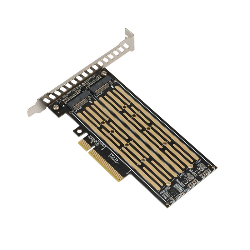 Thẻ Mở Rộng Ổ Cứng SSD M.2 NVME Sang PCIE X8 M.2 Cho PCIE X8 X16K