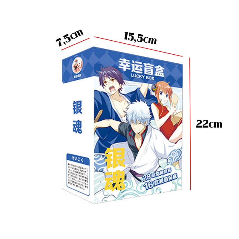 [ 22 x 15,5cm ] Hôp quà lưu niệm Lucky Mystery BOX anime mẫu 2 - Baystore