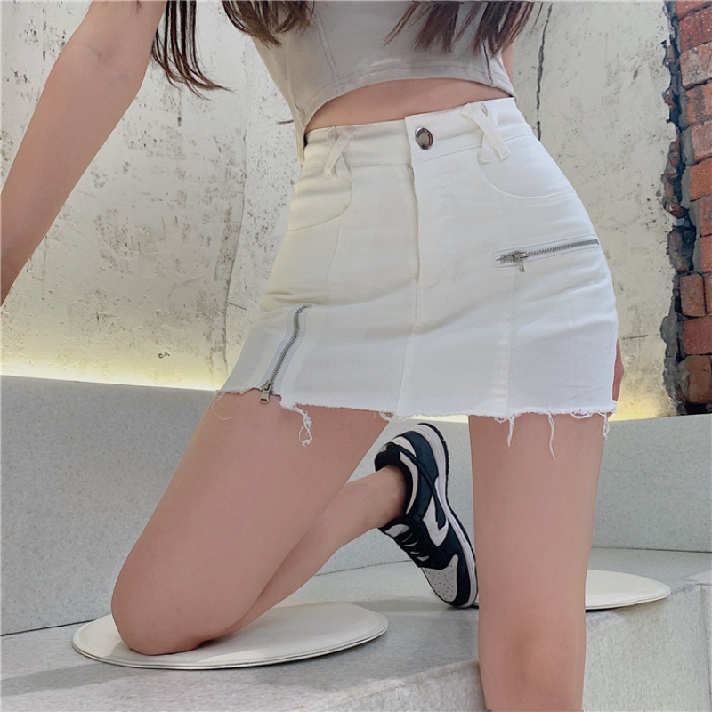 Chân váy lưng cao xẻ tà quyến rũ cho nữ | BigBuy360 - bigbuy360.vn