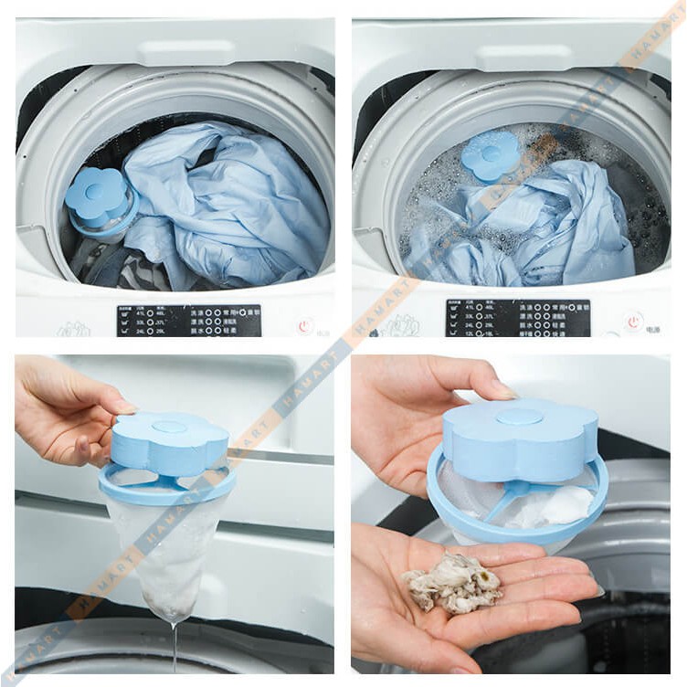Phao Lọc Rác Máy Giặt Phao Lưới Lọc Cặn Bẩn COMBO Tẩy Lồng Túi Giặt Bóng Giặt Bảo Vệ Quần Áo