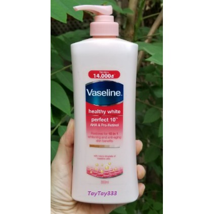 [Hàng chính hãng] Sữa Dưỡng Thể Vaseline Perfect 10 Trong 1 350ml