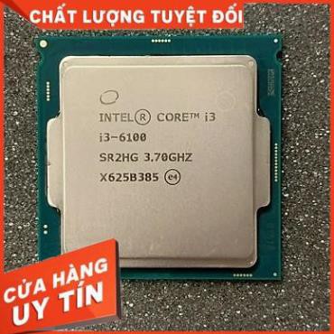 Chip CPU core i3 6100 / i3 7100/ socket 1151 giá rẻ thế hệ 6 thế hệ 7 chạy main h110 tặng keo 20
