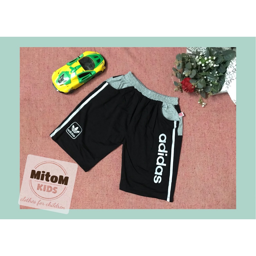 Quần ngắn cotton bé trai size đại ♥️ FREESHIP ♥️ Chất thun cotton mềm mịn, có túi, đường may chắc chắn cực chất