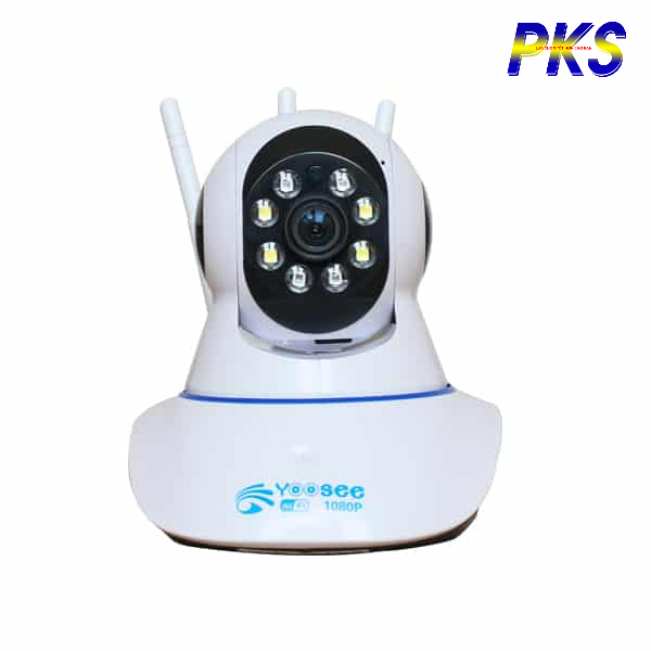 Camera IP Wifi Yoosee Full HD 2.0 Xoay 360 Độ, Có Đèn Led Chiếu Siêu Sáng Để Nhìn Màu Ban Đêm - Hàng Chính Hãng