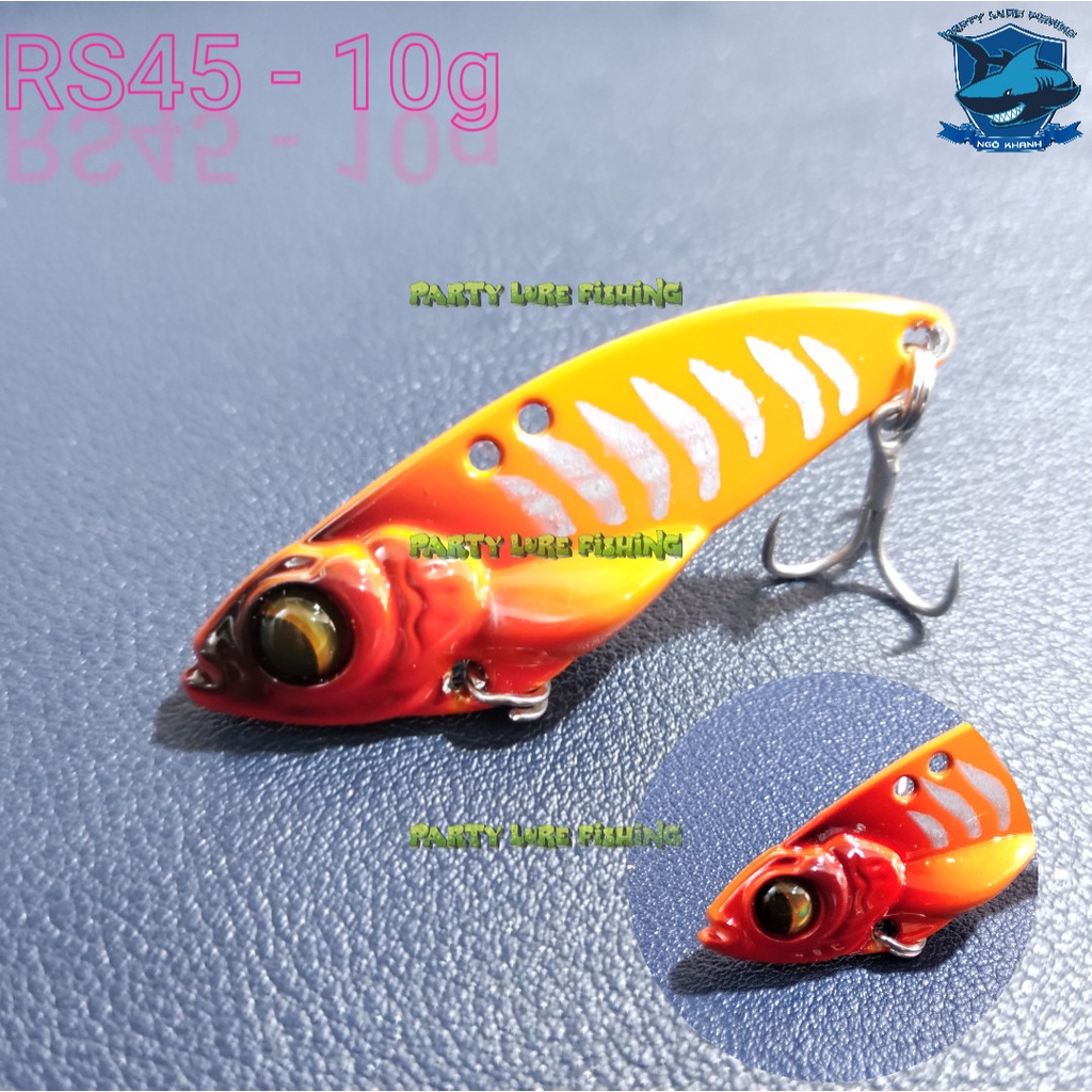 Cá sắt RS45 và RS35 | Mồi câu cá lóc | Bản Vip nước sơn cao cấp được sơn theo công nghệ Nhật Bản