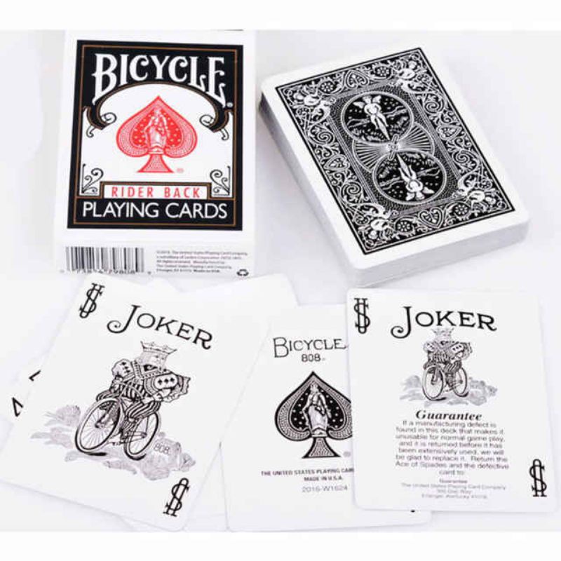Bộ bài tây BICYCLE RIDERBACK CLASSIC BLACK playing card